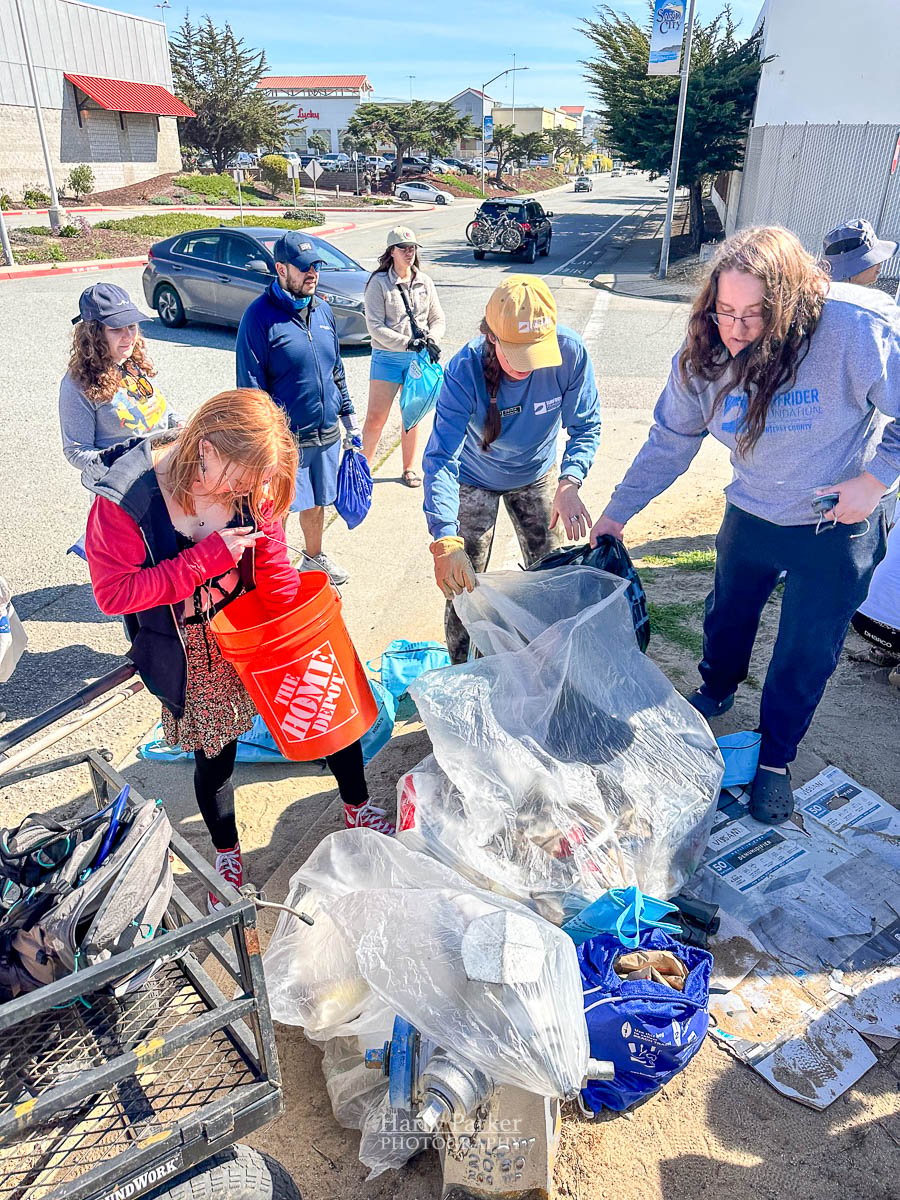 Surfrider and Dune Gooney Beach Cleanup Sand City, CA