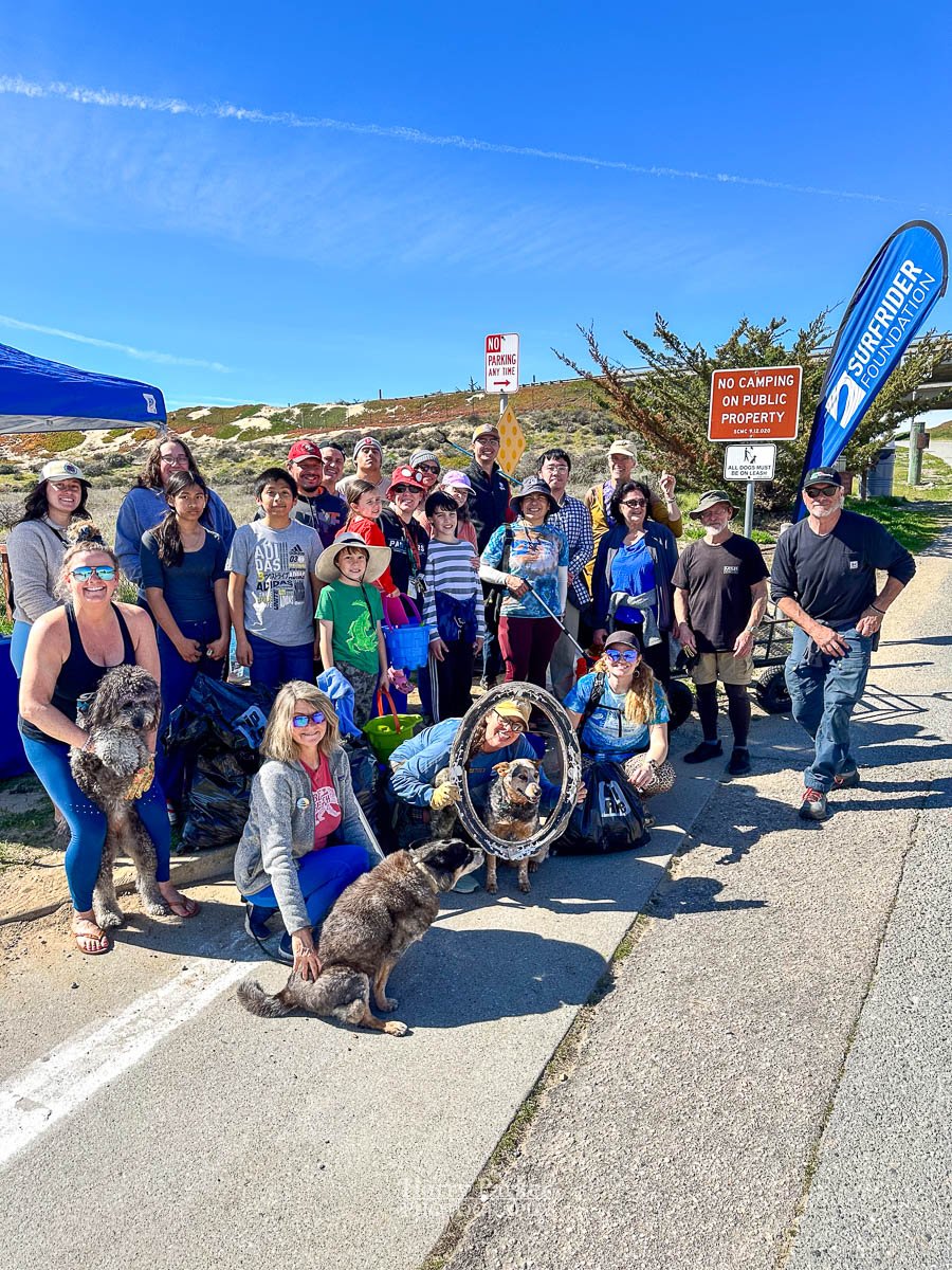 Surfrider and Dune Gooney Beach Cleanup Sand City, CA