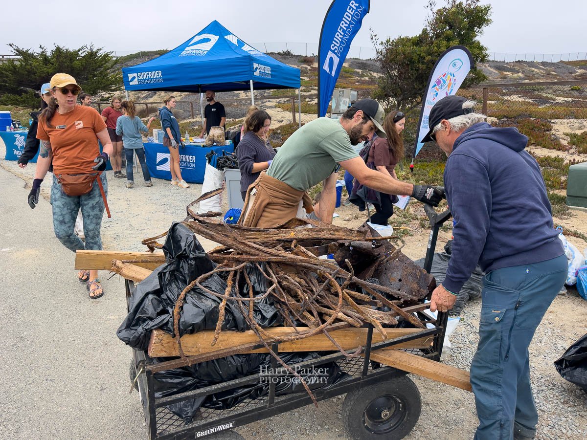 Beach Cleanup, Sand City, CA