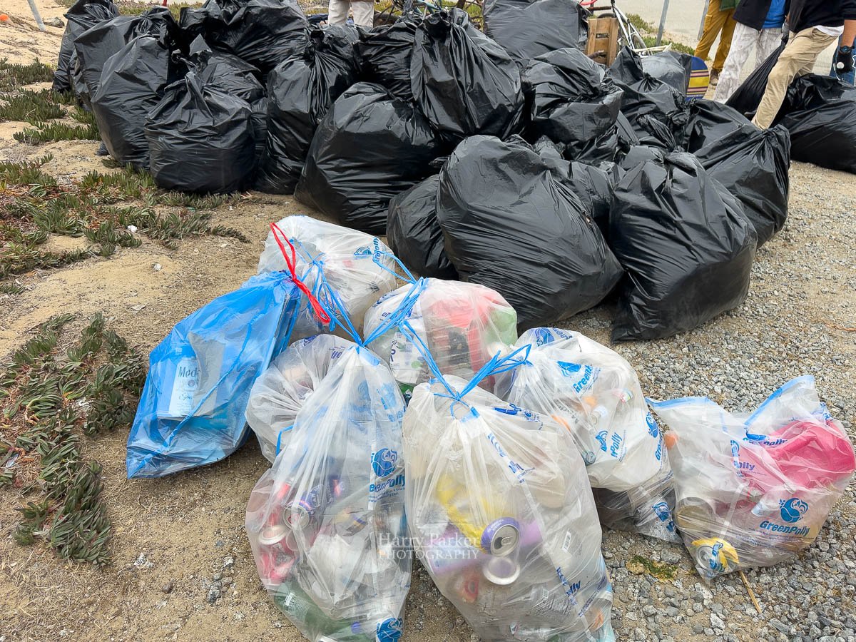 1520 lbs Beach Cleanup Debris