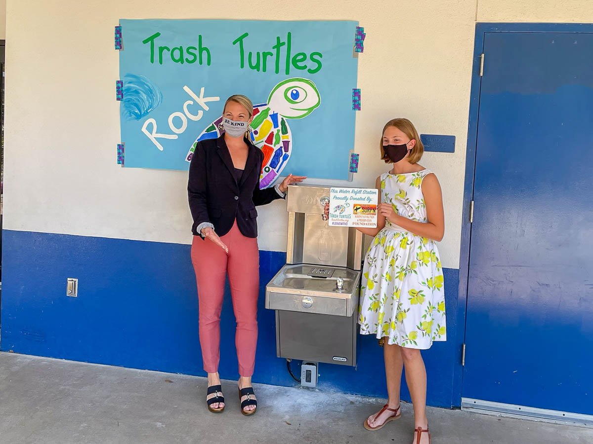 Trash Turtles Funding Fountains