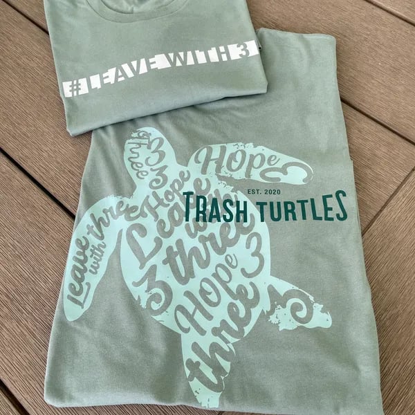 Trash turtle tshirt