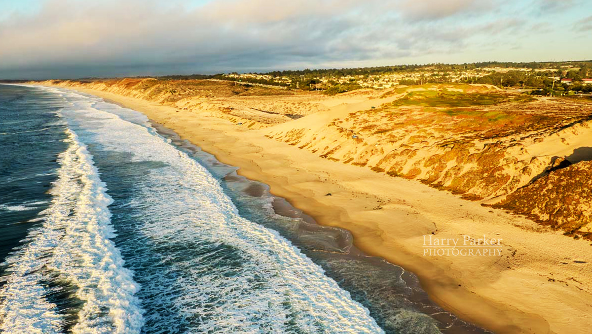 Sand City California Dunes of Monterey Bay at Sunset photo: Harry Parker Photography